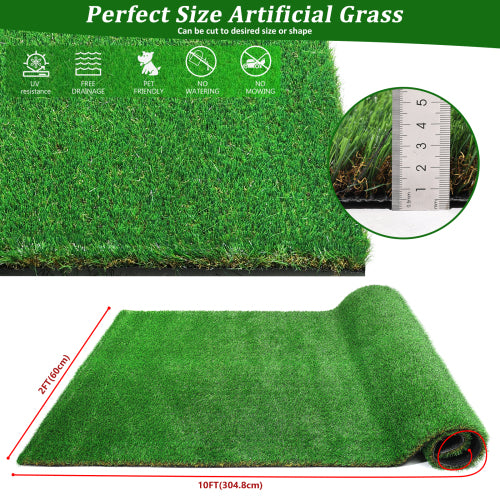 Fleefilo Artificial Grass Runner Rug