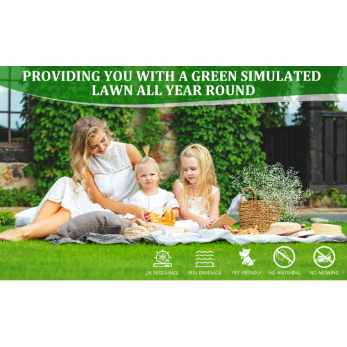 Fleefilo Artificial Grass Runner Rug