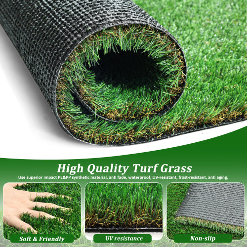 Fleefilo Artificial Grass Runner Rug