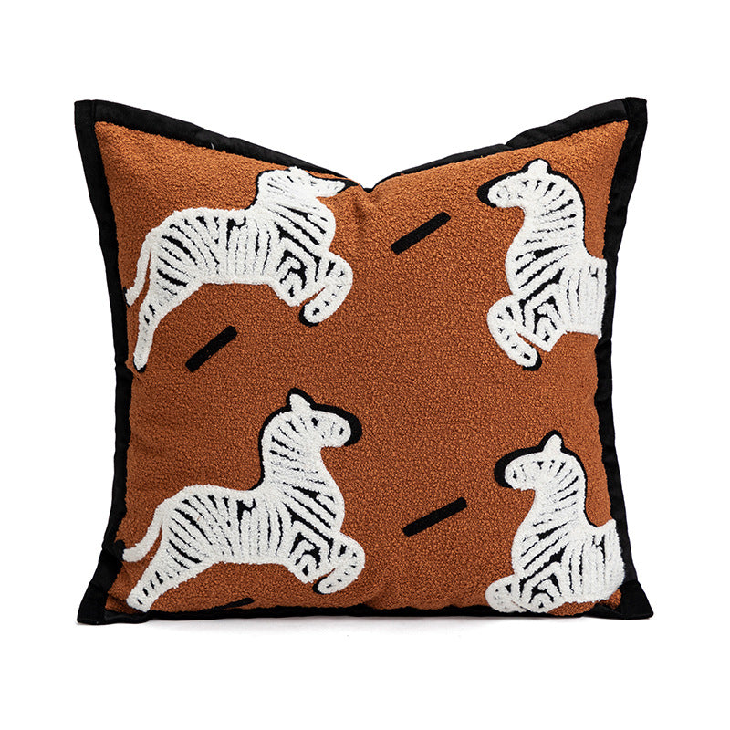 Fleefilo Fleefilo 2PCS Set Modern Zebra Cushion Cover