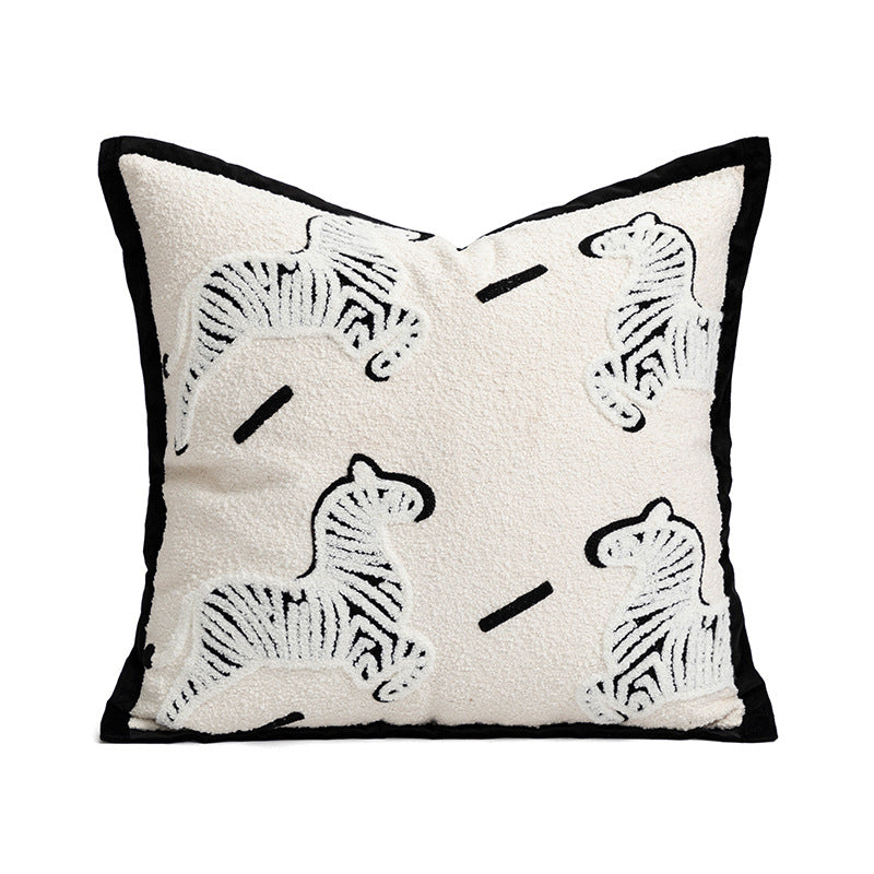 Fleefilo Fleefilo 2PCS Set Modern Zebra Cushion Cover