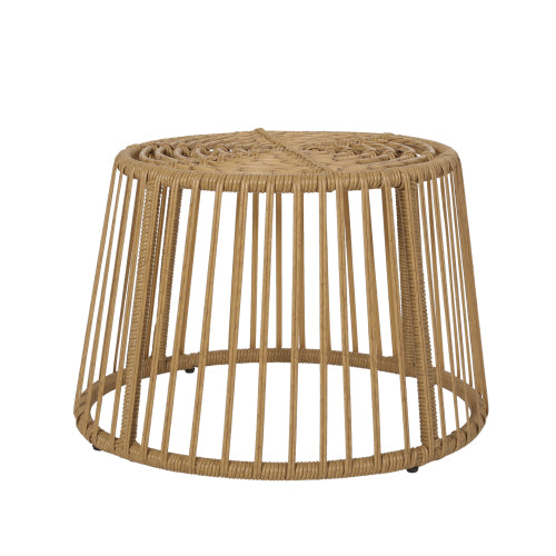 Home Decor Boho Rattan Side Table