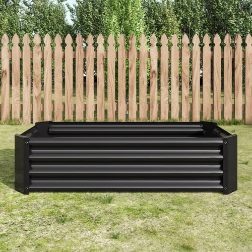 Home Decor Raised Garden Bed Kit - Metal Raised Bed Garden