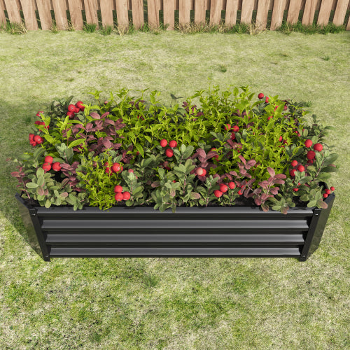 Home Decor Raised Garden Bed Kit - Metal Raised Bed Garden